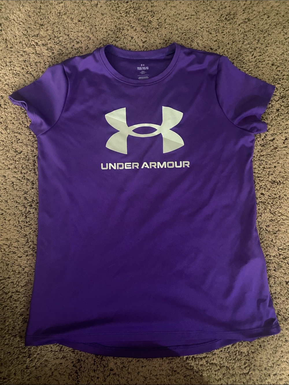 Purple Under Armour Shirt